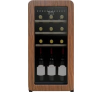 Винный шкаф TESLER CWC-188 CARAMEL WOOD LD 00000203652