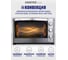 Жарочный шкаф Centek Convection (сталь) 62л 2400Вт двойн стекло, внутр подсветка, max 320 CT-1542 3