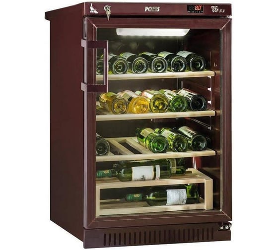 Винный шкаф POZIS ШВ-39 вишневый 232LV