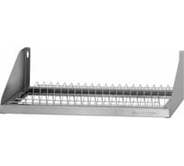 Полка для сушки посуды Mecon ПСПб - 1000x300x180 Base, цинк, сетка для тарелок (без поддона) ПСП-B1003018т-б/п