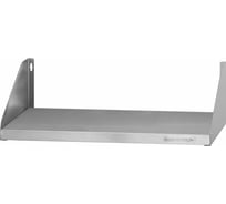Полка навесная открытая Mecon ПНОб - 1200x300x180 Base, цинк, сплошная ПНО-B1203018-С