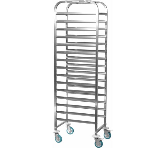 Тележка-шпилька Mecon ТШГр - 383*550*1735 Retail, 15 уровней гастроемкостей GN1/1 ТШГ-R383551735/15-1/1