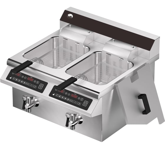 Фритюрница индукционная с подъемным механизмом INDOKOR INF8-L-2 G5804