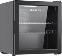 Шкаф холодильный со стеклом COOLEQ TBC-46N черный G0824