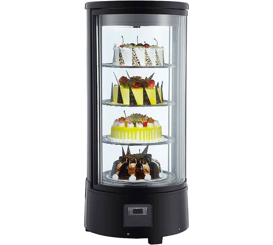Витрина кондитерская настольная COOLEQ CW-72 81416 1