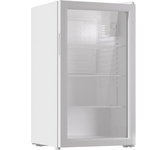 Шкаф холодильный со стеклом COOLEQ TBC-85N белый G0826 1