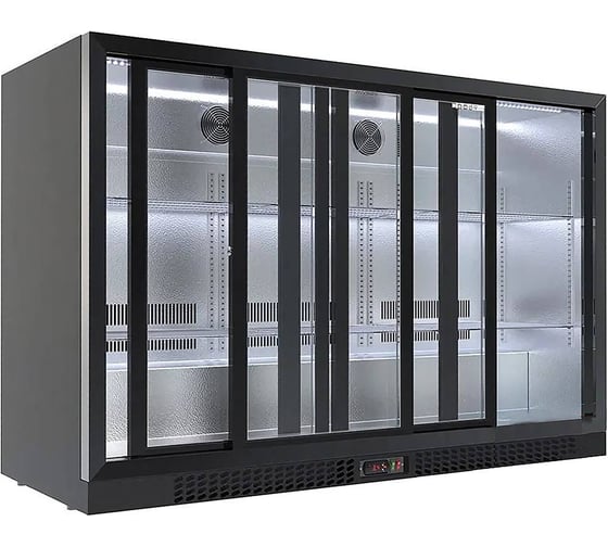 Шкаф холодильный барный COOLEQ BF-330S черный G0867