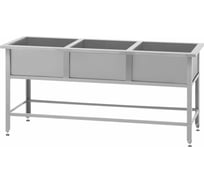 Ванна моечная Mecon ВМСр - 500/3 Retail, 3 отв. д/смесит. ВМС-3R50