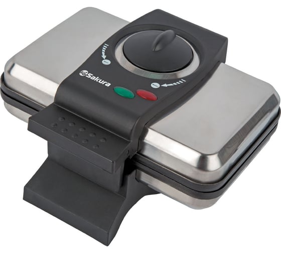 Вафельница Sakura SA-7405T 1000Вт нерж венские вафли 00000002055