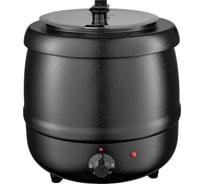Мармит-горшочек для первых блюд Bufett HEK 540 10л, 400Вт, черный 641540