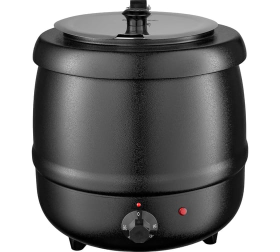 Мармит-горшочек для первых блюд Bufett HEK 540 10л, 400Вт, черный 641540