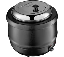 Мармит-горшочек для первых блюд Bufett HEK 542 13л, 400Вт, черный 641542