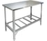 Стол производственный ООО ПФ "ТЕХНО-ТТ", без борта, сплошная полка-накладка СП-853/800 1