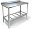 Стол производственный ООО ПФ "ТЕХНО-ТТ" с бортом, полка-решетка СПП-229/500 1