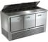 Охлаждаемый стол для салатов ООО ПФ "ТЕХНО-ТТ" с крышкой с бортом, 1/6 СПБ/С-227/13-1307 1