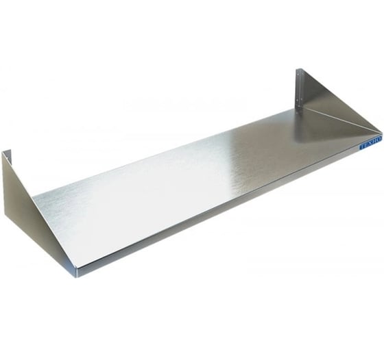 Полка косынка для общепита ООО ПФ "ТЕХНО-ТТ" сплошная 1 уровень ПН-411/1900 1