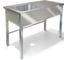 Стол производственный ООО ПФ ТЕХНО-ТТ Без борта, с одной ванной моечной СП-530/1207Л 1