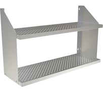 Полка настенная перфорированная Kobor ПР2-150/30 КОБОР 47440