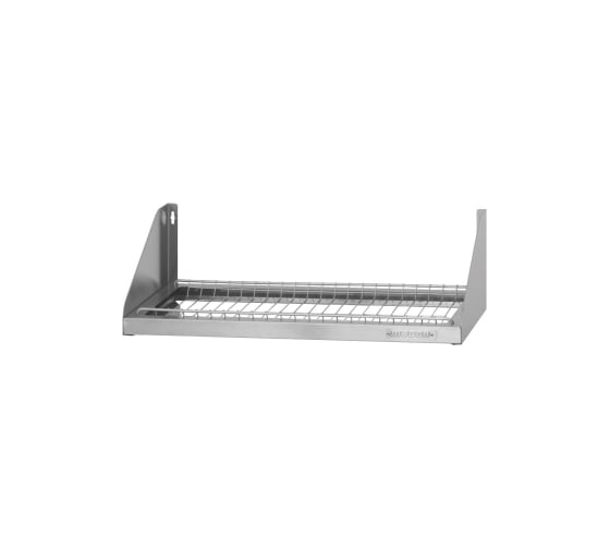 Полка для сушки посуды Mecon ПСПн - 600х300х180 Norma Inox, нерж. сталь, сетка стаканы (поддон) ПСП-NIn603018с-п