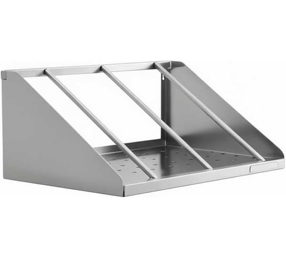 Сушка для досок вертикальная Mecon СДВн - 300х400х260 Norma Inox, нерж. сталь, 4 ячейки СДВ-NIn304026-4-п