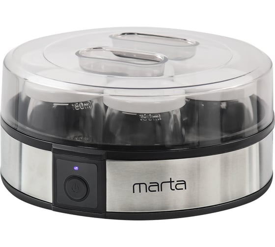 Йогуртница MARTA MT-YM1857A черный жемчуг 45058