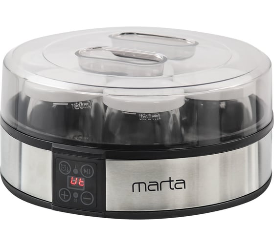 Йогуртница MARTA MT-YM1857B черный жемчуг 45061