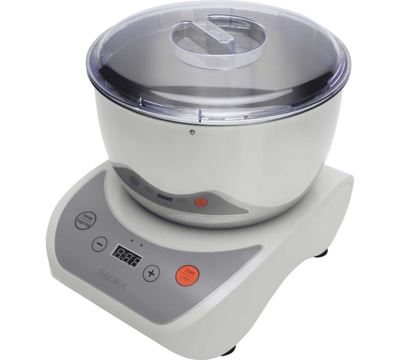 Тестомесильная машина RAGEX, R2001, 5 л., 550 Вт, цвет: 105 (зефирный), R2001-105