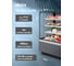 Кондитерская витрина Chilz Vete kub lux 130 ВК273-серая-2 2