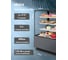 Кондитерская витрина Chilz Vete kub lux 130 ВК273-серая-0 3