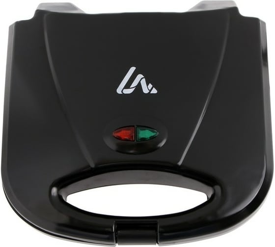 Электровафельница LUAZON LT-08, 750 Вт, орешки, антипригарное покрытие, черная 3548898