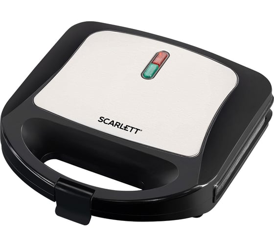 Вафельница Scarlett 750 Вт, ненагревающийся корпус, резиновые ножки SC-WM11904
