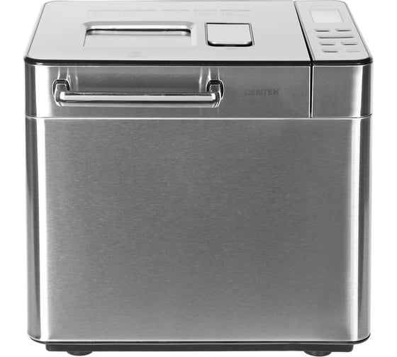 Хлебопечка Centek ( сталь) 500/ 1000г 750Вт, 25 программ, CT-1419