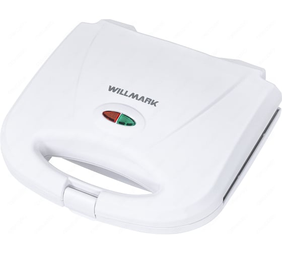 Вафельница Willmark NM-1275 12 овальных полуформ "орех", мощность 750 Вт, белая 2000192 1