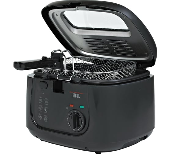 Фритюрница GFGRIL Compact, объем 2.5 л, 1800 Вт GFF-05 1