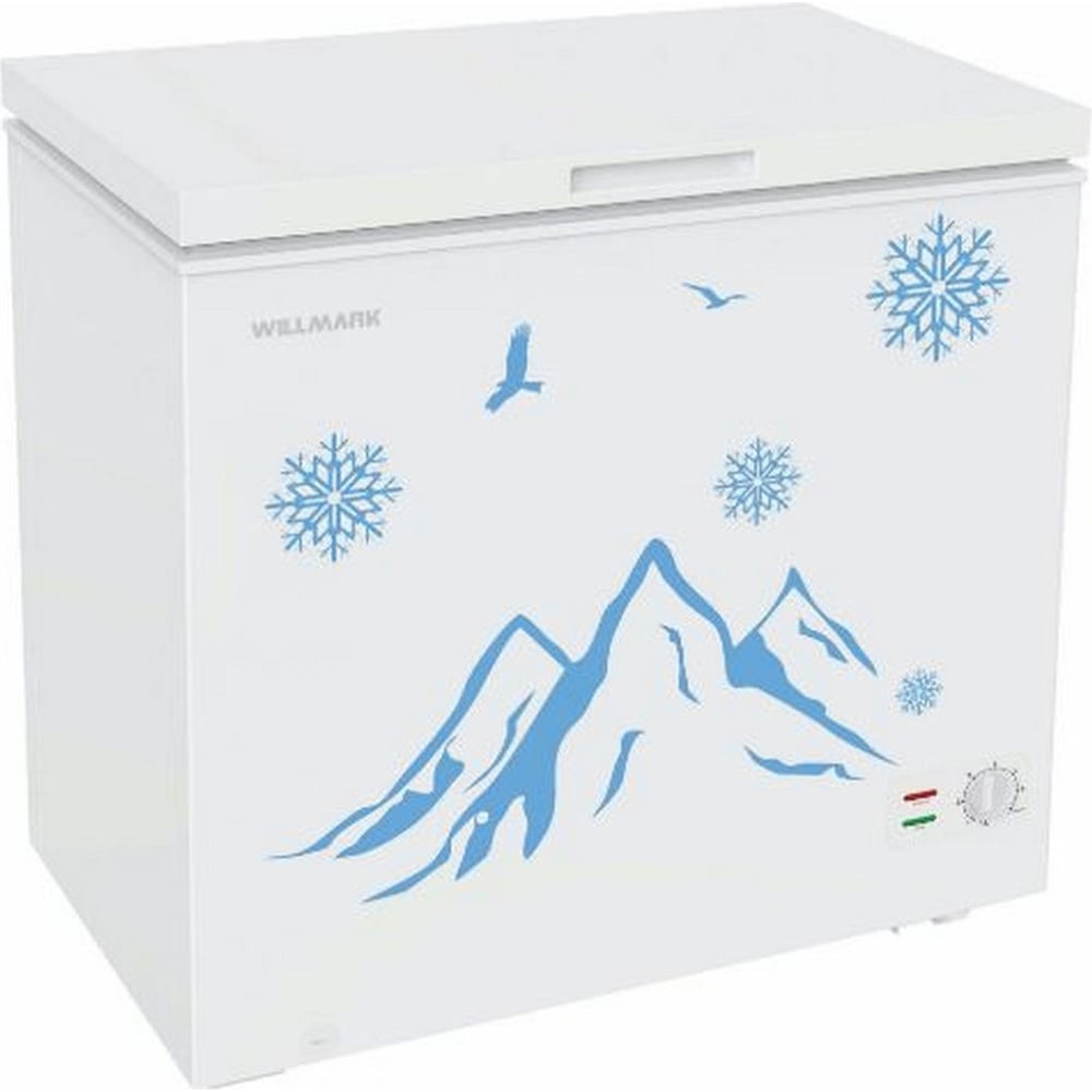 Морозильный ларь Willmark CF-310CS компрессор TOSHIBA, до -24С, 305 л ...