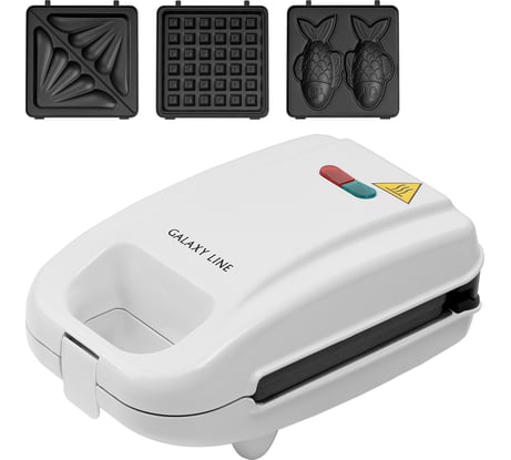 Вафельница со съемными формами Galaxy LINE 7021429710