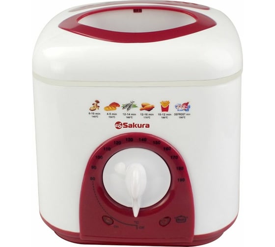 Фритюрница Sakura 1.0 л, 950 Вт SA-7654R