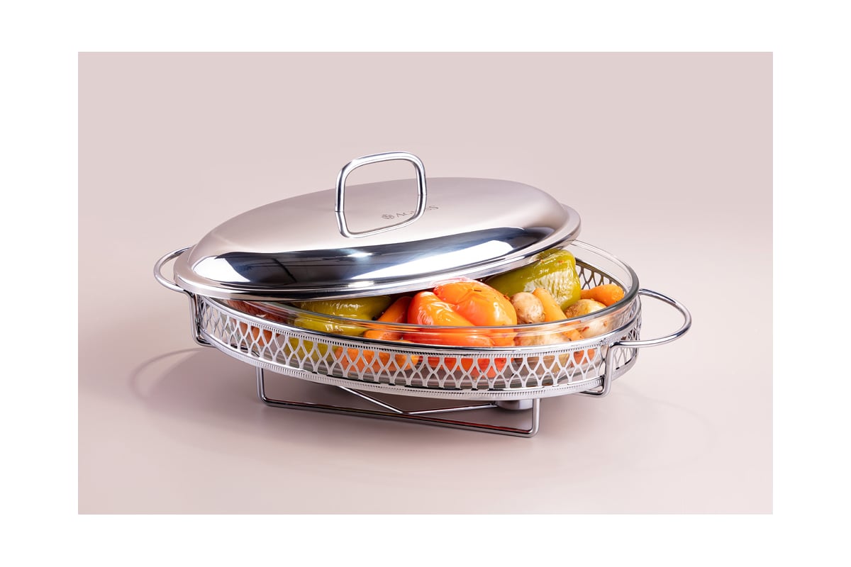 Мармит Agness 2,8 л, 43,4x24,5x15,8 см 907-211 - выгодная цена, отзывы ...