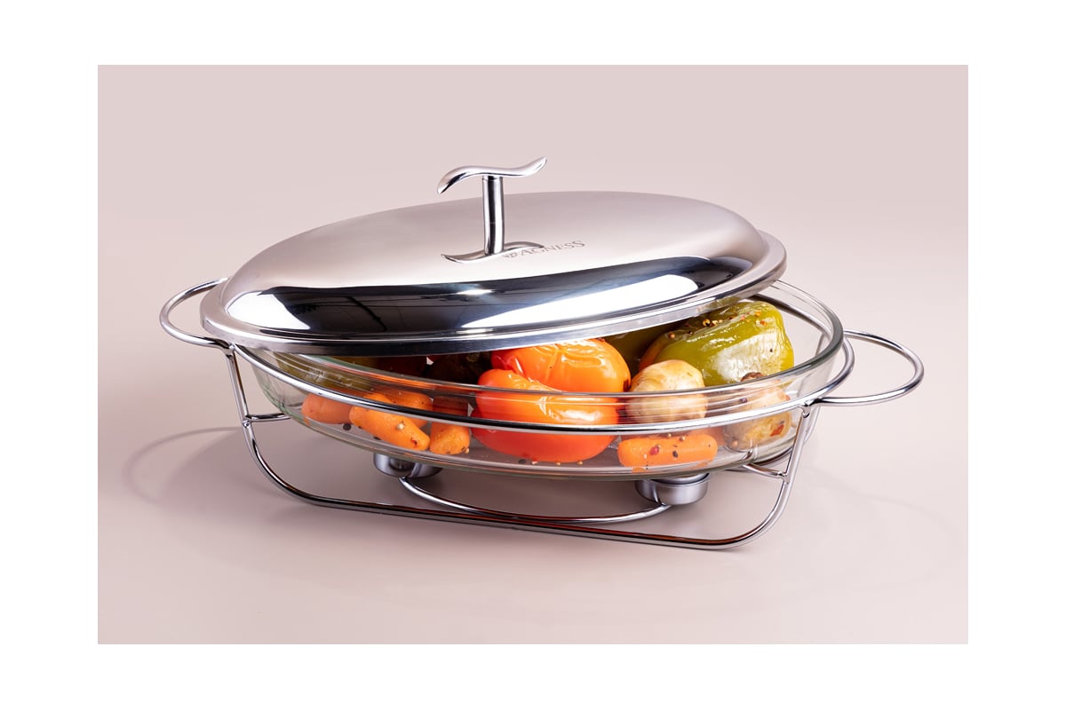 Мармит Agness 3 л, 43,4х24,5х17,5 см 907-201 - выгодная цена, отзывы ...