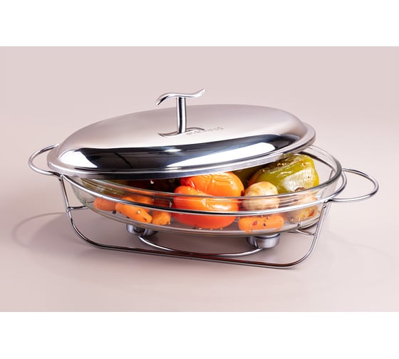 Мармит Agness 3 л, 43,4х24,5х17,5 см 907-201
