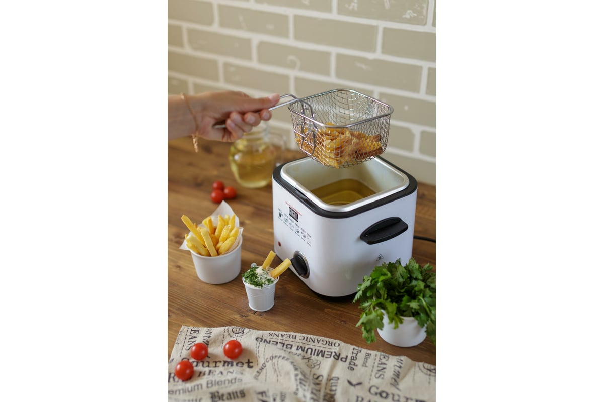 Фритюрница GFGRIL Easy Cook GFF-012 - выгодная цена, отзывы,  характеристики, 1 видео, фото - купить в Москве и РФ