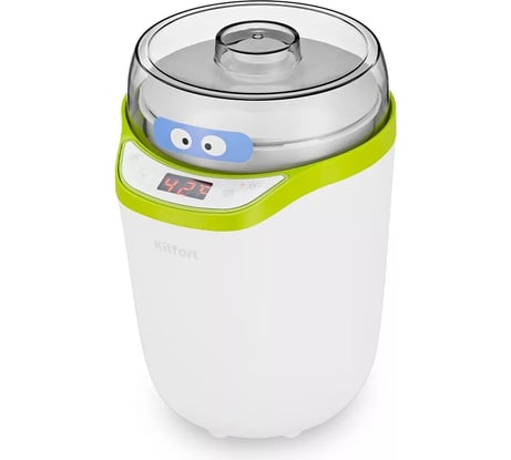 Йогуртница KITFORT бело-салатовая КТ-2077-2