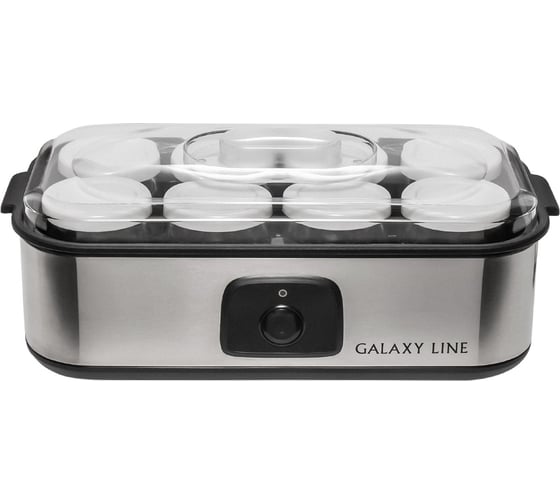 Йогуртница Galaxy 30 Вт, 8 стаканов с крышками, объем на 1,44 л гл2697л 1