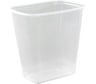 Одноразовый контейнер ЮПЛАСТ 500 мл, без крышки, 108x82 мм, прозрачные, ПП, комплект 100 шт. 607533