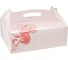 Коробка для пирожных PapStar ДхШхВ 260x220x90 мм картон розовая PS-18853 1