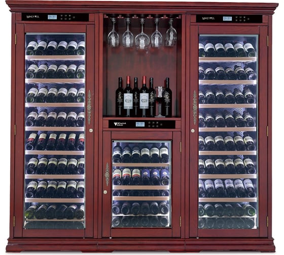 Винный шкаф MEYVEL MV262-WM3-BAR-C 182012