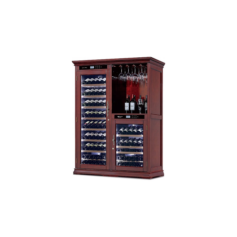 Винный шкаф MEYVEL MV154-WM2-BAR-C 182041 - выгодная цена, отзывы ...
