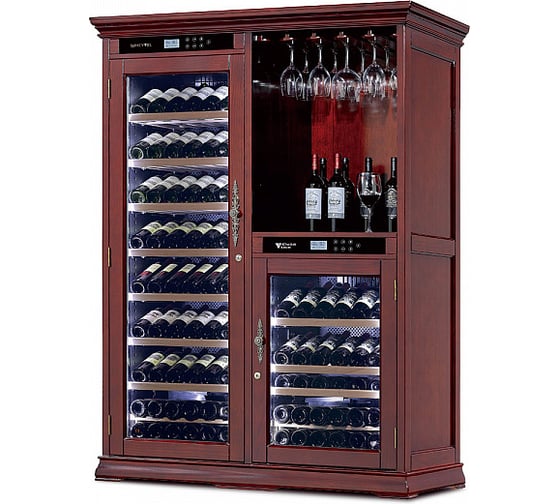Винный шкаф MEYVEL MV154-WM2-BAR-C 182041