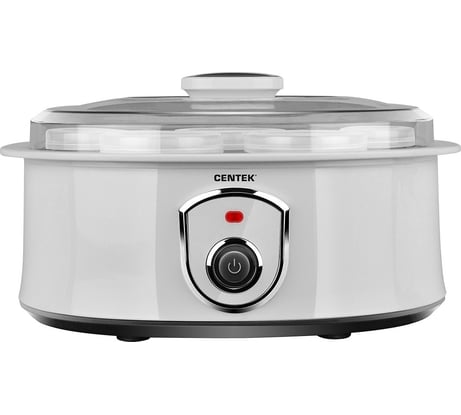 Йогуртница Centek 7 стекл. баночек, 1 баночка = 200 мл, прозрачная крышка, LED CT-1442