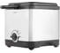 Фритюрница Centek 900 Вт, объём 1,5 л, чаша - антипригарная, стальной корпус, окно CT-1430 1